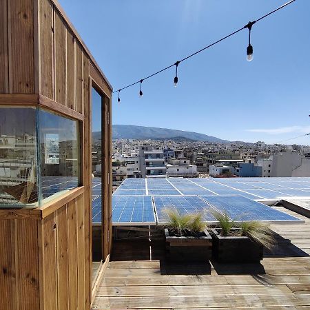 Unique Solar Penthouse With Jacuzzi And Sauna In Central Athens Lägenhet Exteriör bild