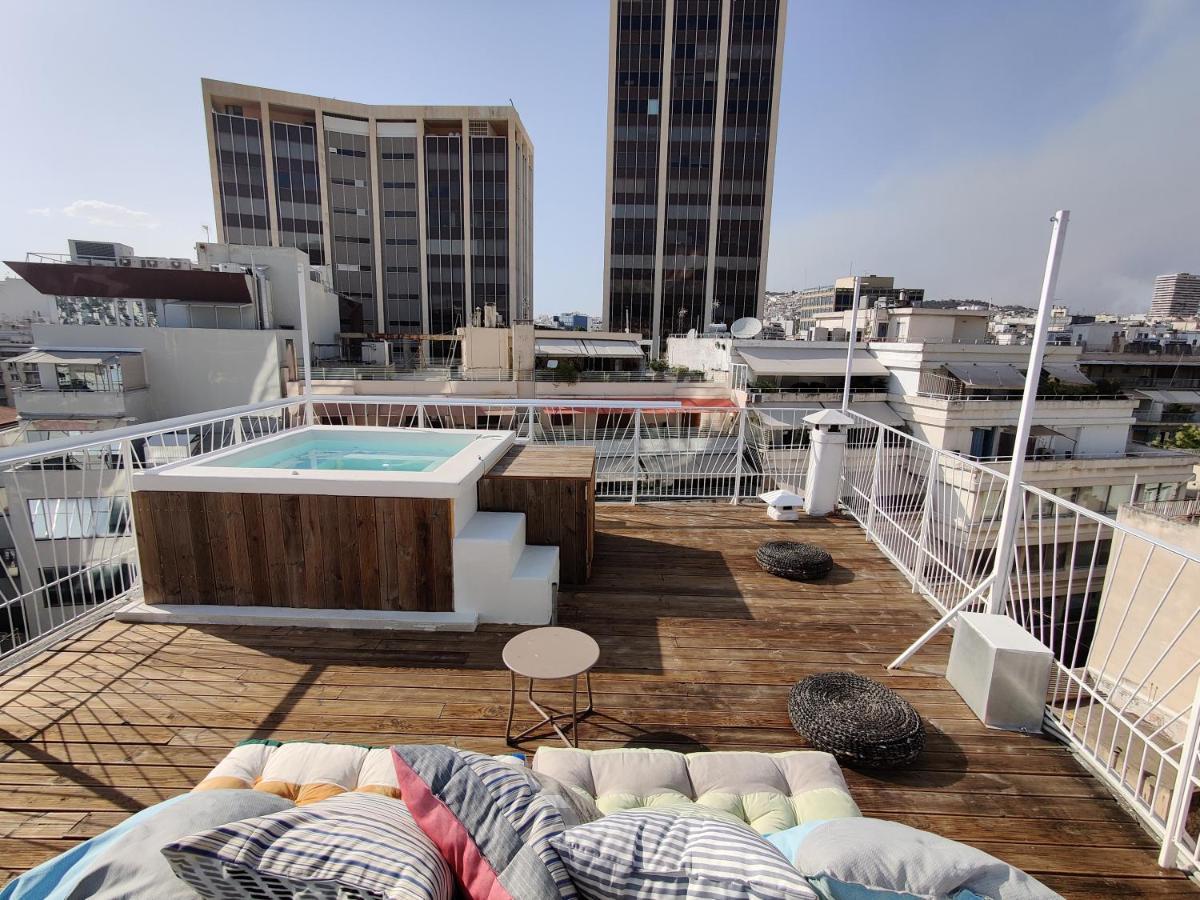 Unique Solar Penthouse With Jacuzzi And Sauna In Central Aten Exteriör bild