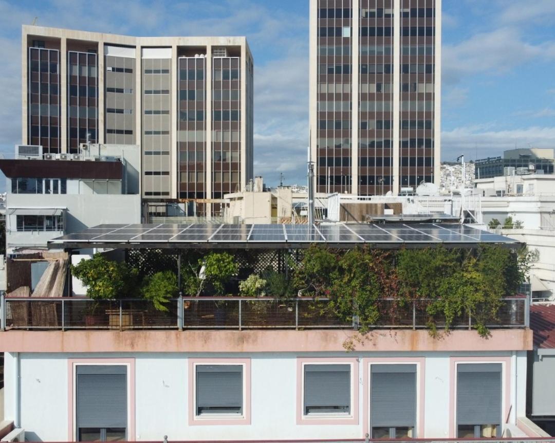 Unique Solar Penthouse With Jacuzzi And Sauna In Central Athens Lägenhet Exteriör bild