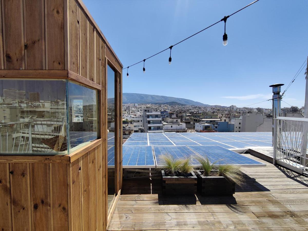 Unique Solar Penthouse With Jacuzzi And Sauna In Central Aten Exteriör bild